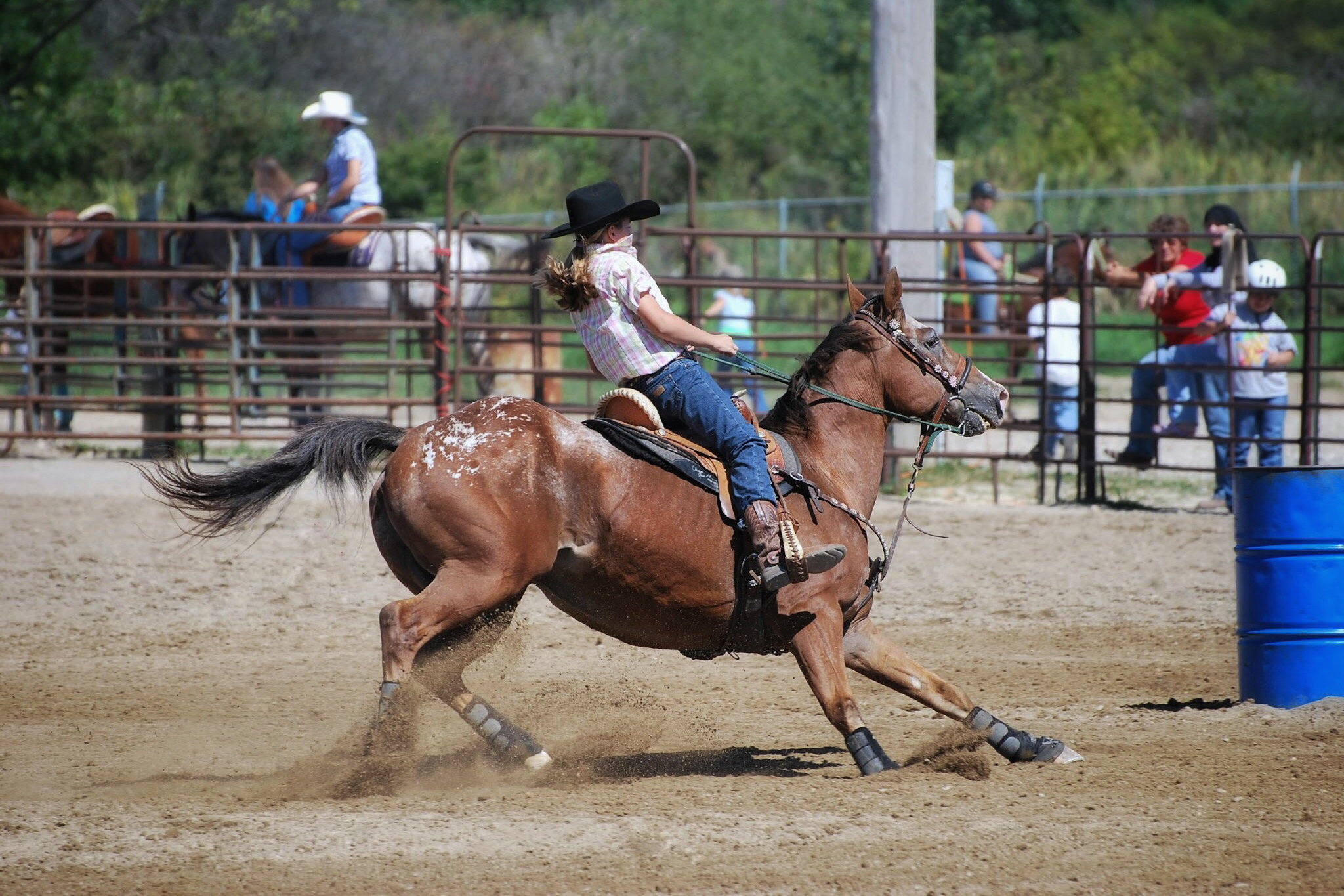 Child Barrel Race